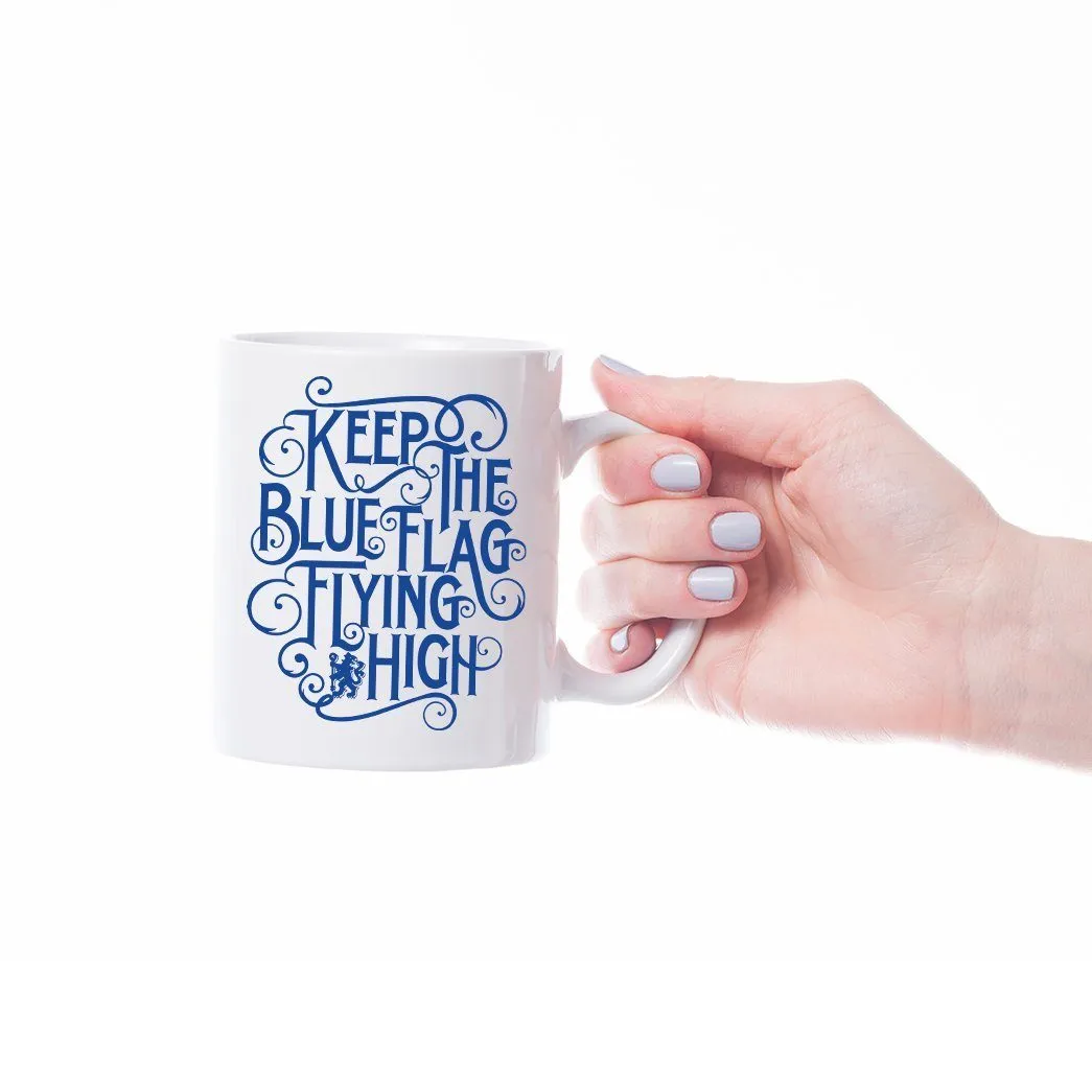 Gearhuman 3D Keep The Blue Flag Flying High Mug