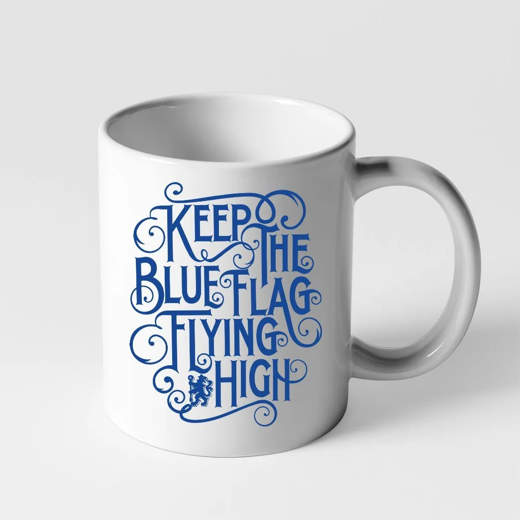 Gearhuman 3D Keep The Blue Flag Flying High Mug