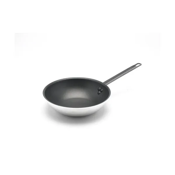 Genware Non Stick Wok 30cm Teflon Plus