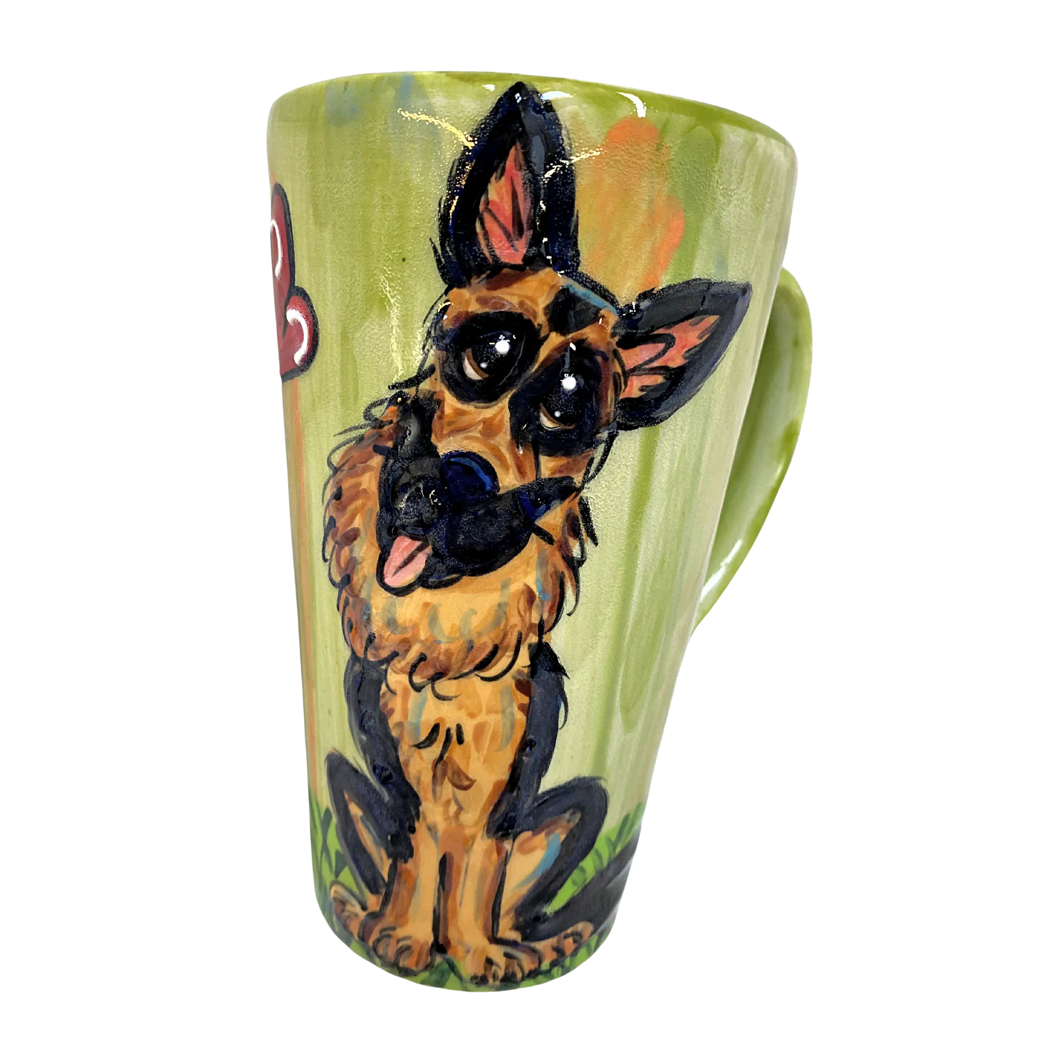 German Shepherd Latte