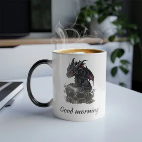 Good morning dragon #4 11oz Color Morphing Mug