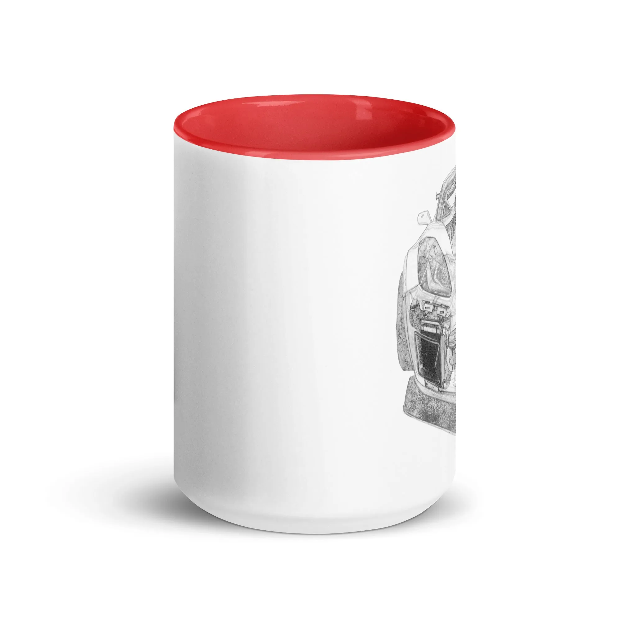 GSpeed Red and White Ceramic Mug