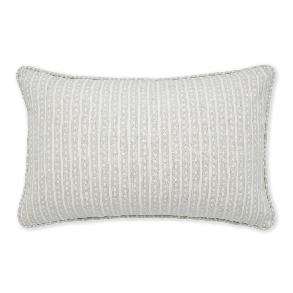 Hakuro Chalk Lumbar Pillow