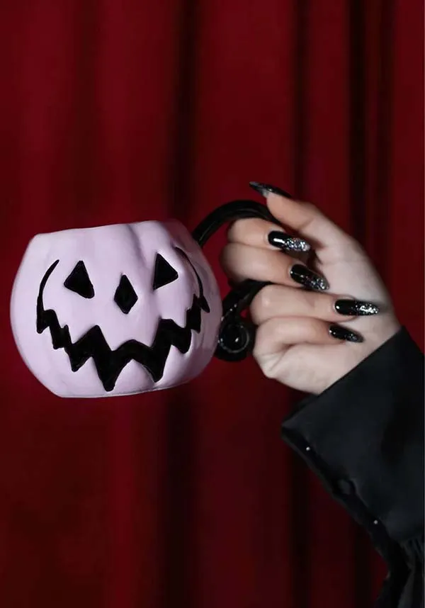 Haunted Hallows [Peculiar Pink] | PUMPKIN MUG