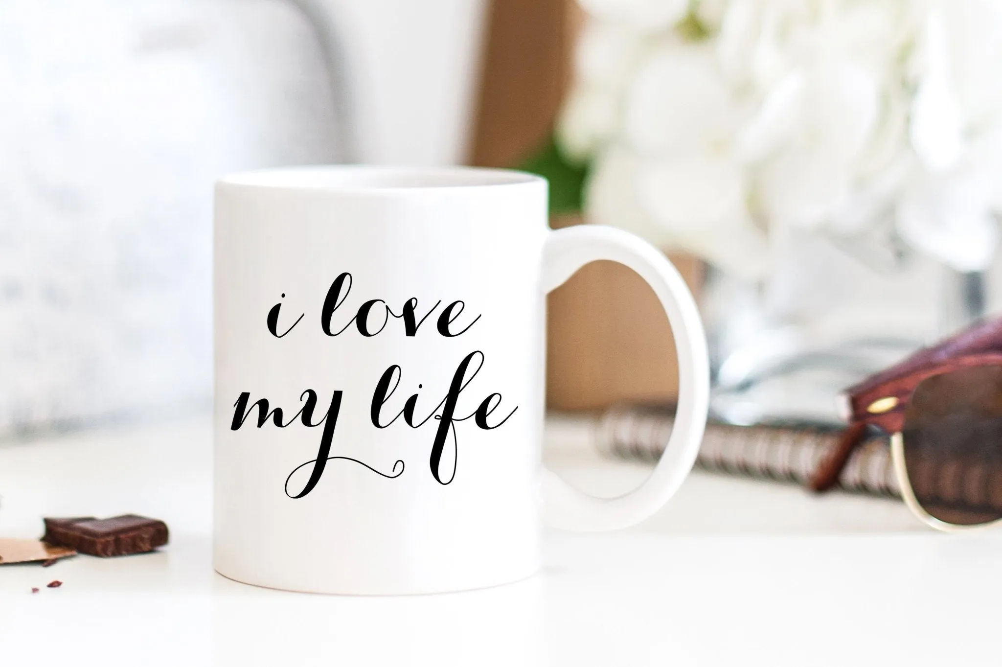 I Love My Life Mug