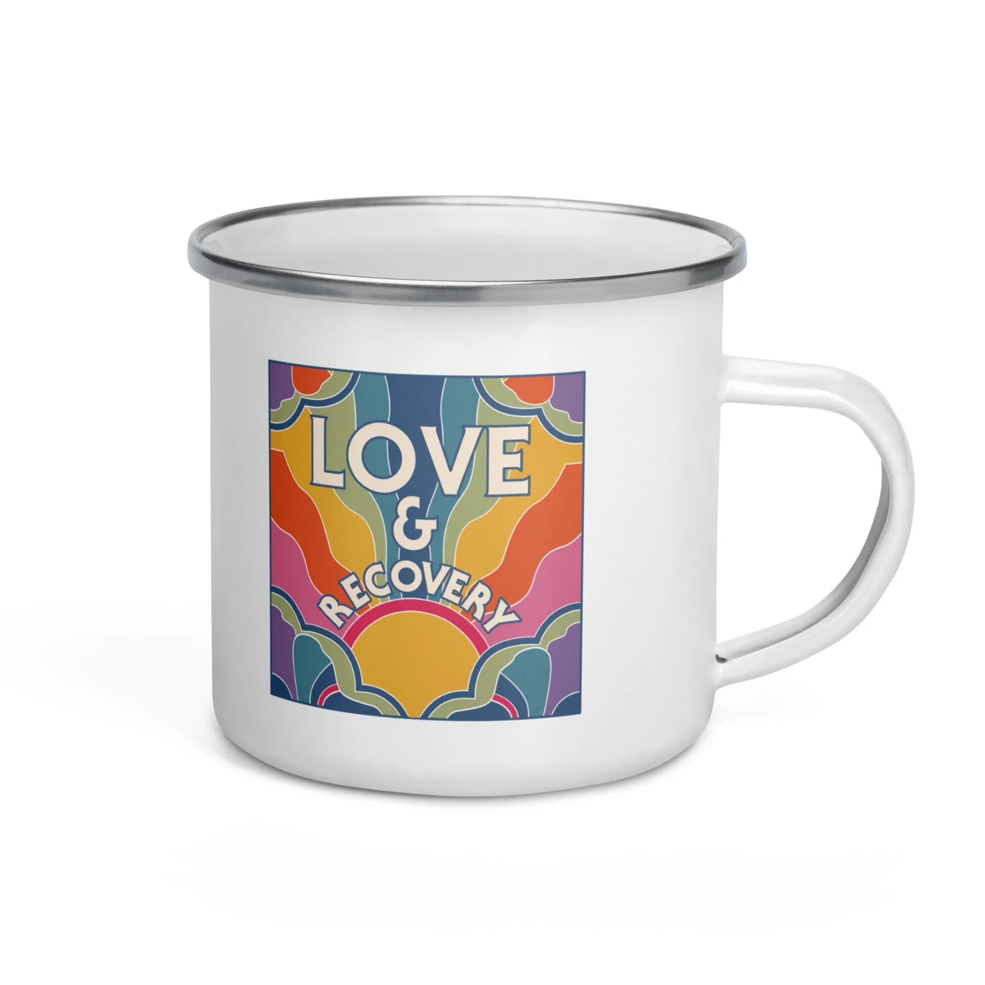 I Love Recovery - Love and Recovery - Enamel Mug