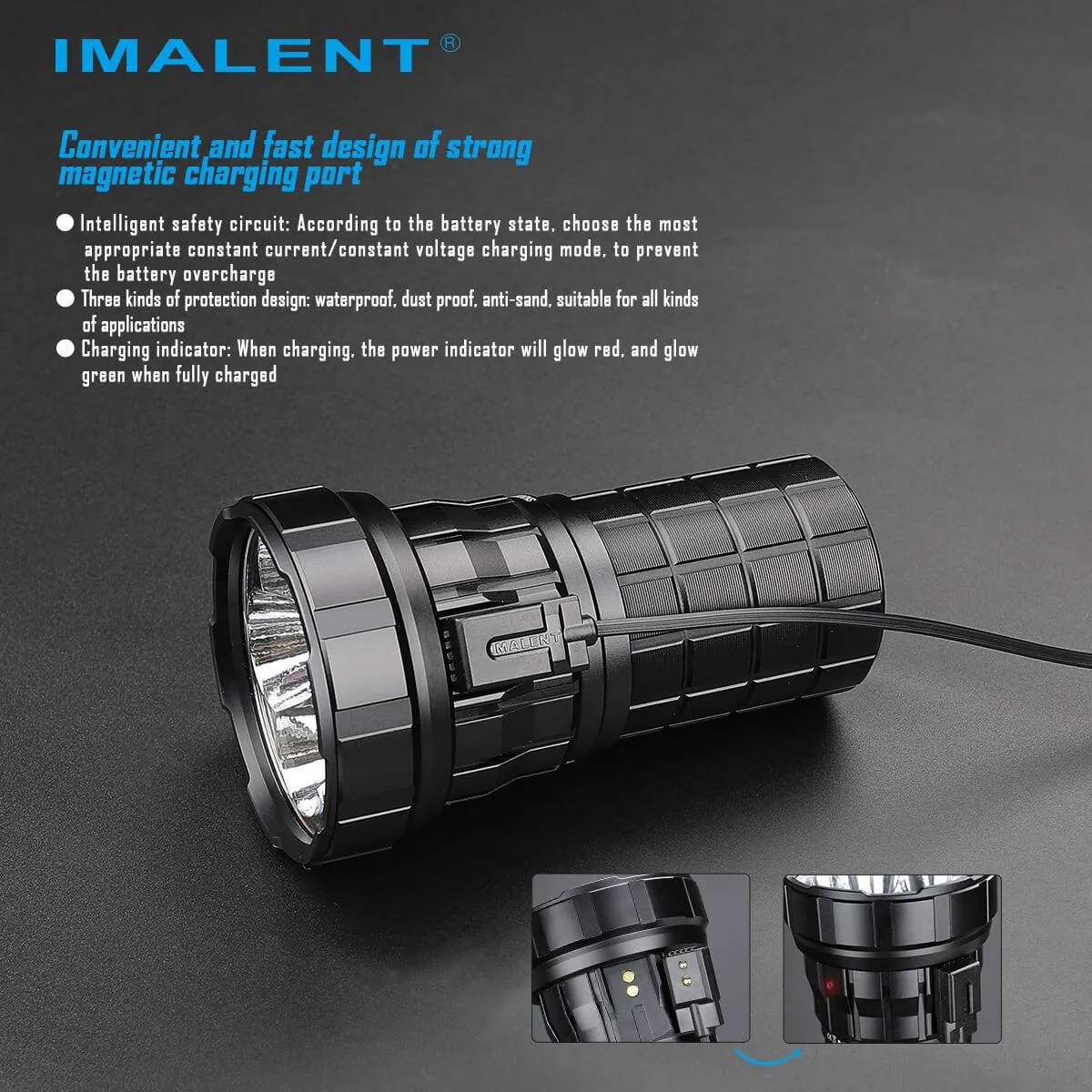 IMALENT R60C 18000 lumens flashlight