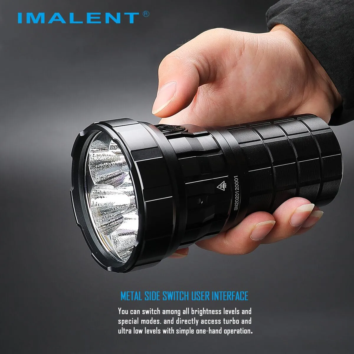 IMALENT R60C 18000 lumens flashlight