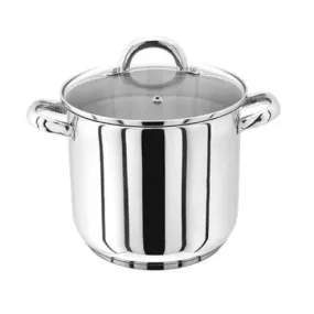 Judge Stockpot with Glass Lid 22cm 6.5 Litre JP81