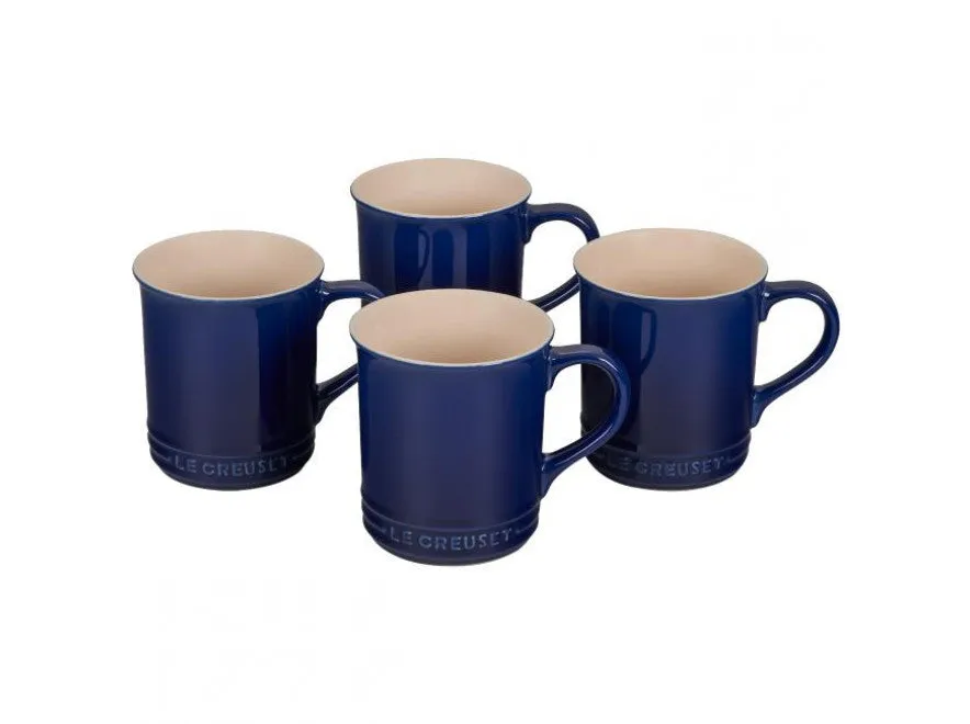 Le Creuset Seattle 400 ml. Mugs, Set of 4