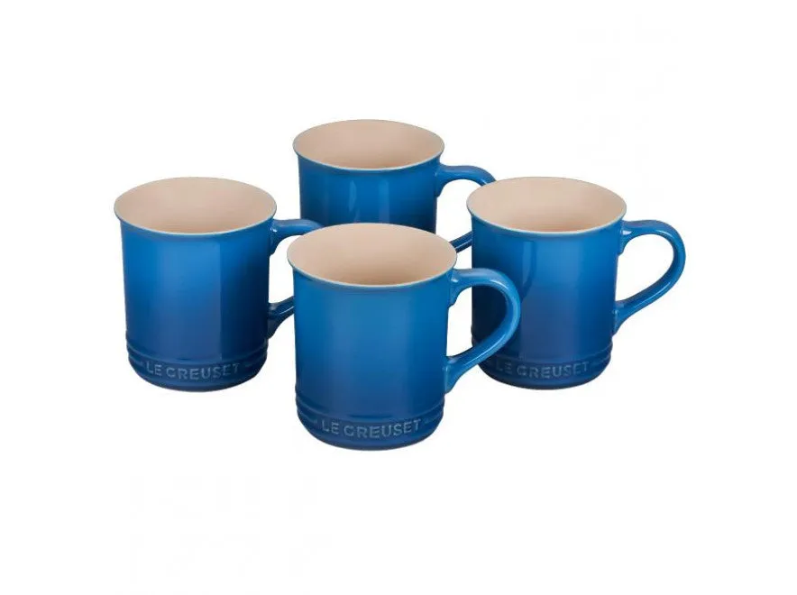 Le Creuset Seattle 400 ml. Mugs, Set of 4