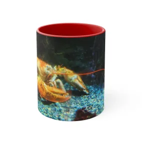 Lobster Accent Coffee Mug, 11oz