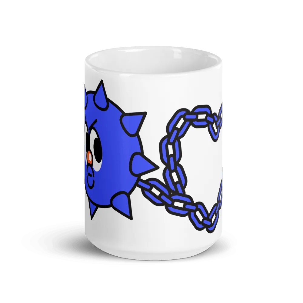 Love Hurts® White glossy mug