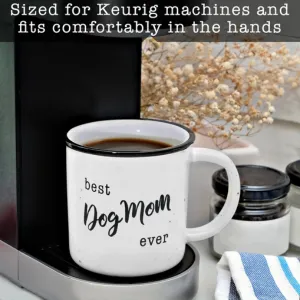 MAINEVENT Best Dog Mom Ever Mug