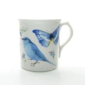 Marjolein Bastin Vintage 1995 Hallmark Bluebird & Indigo Bunting Mug