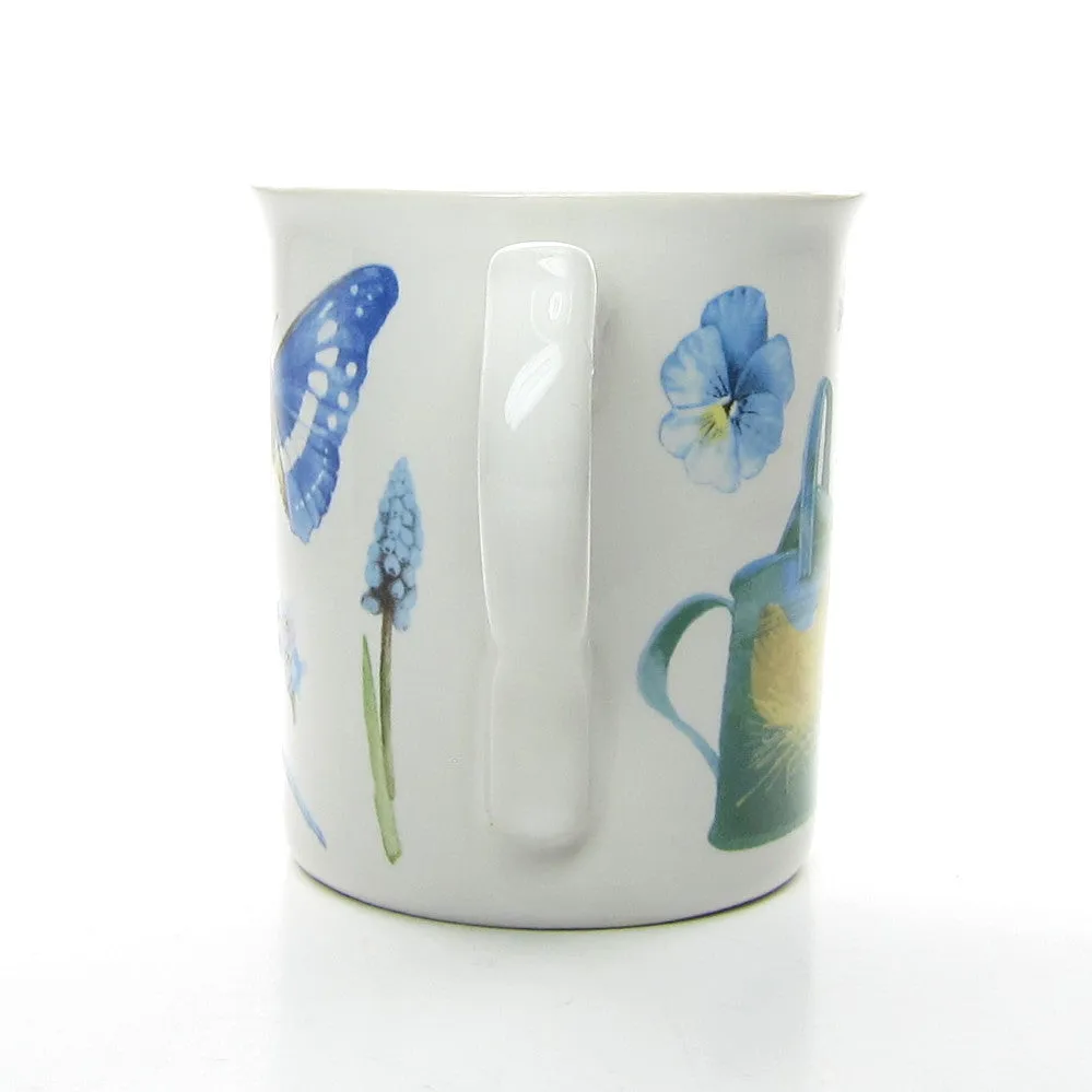 Marjolein Bastin Vintage 1995 Hallmark Bluebird & Indigo Bunting Mug