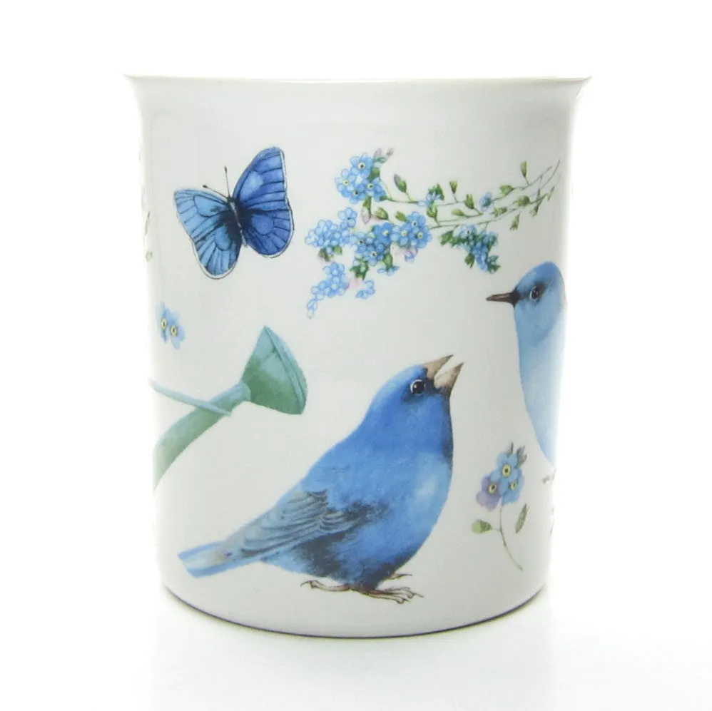 Marjolein Bastin Vintage 1995 Hallmark Bluebird & Indigo Bunting Mug