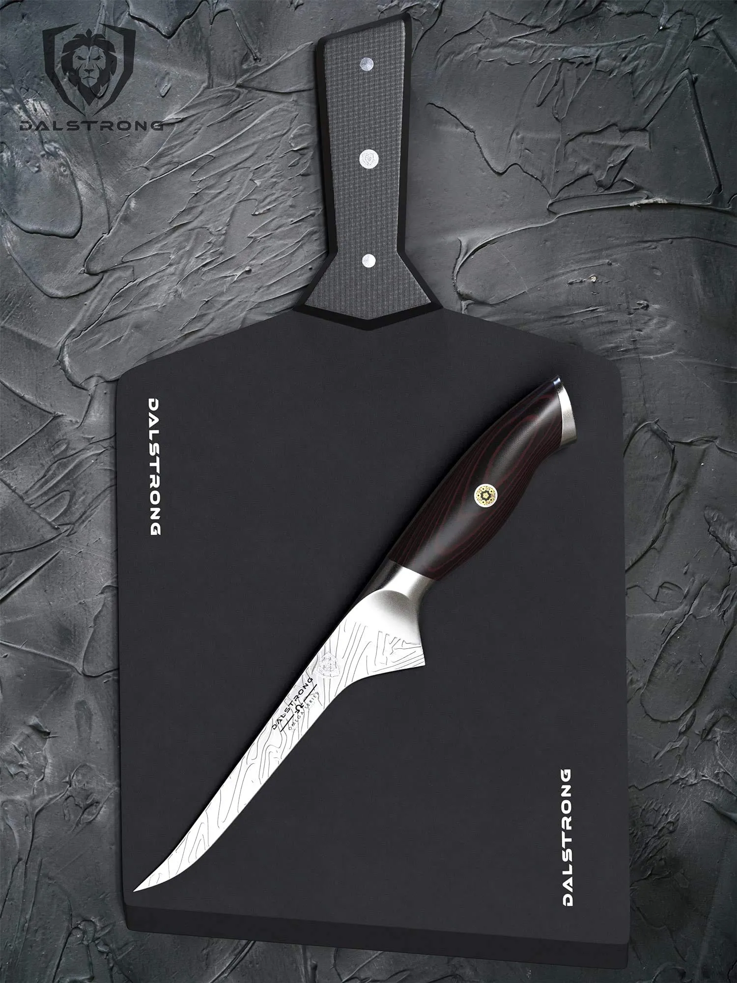 Medium Cutting Board | Infinity Series | Obsidian Black | Dalstrong ©