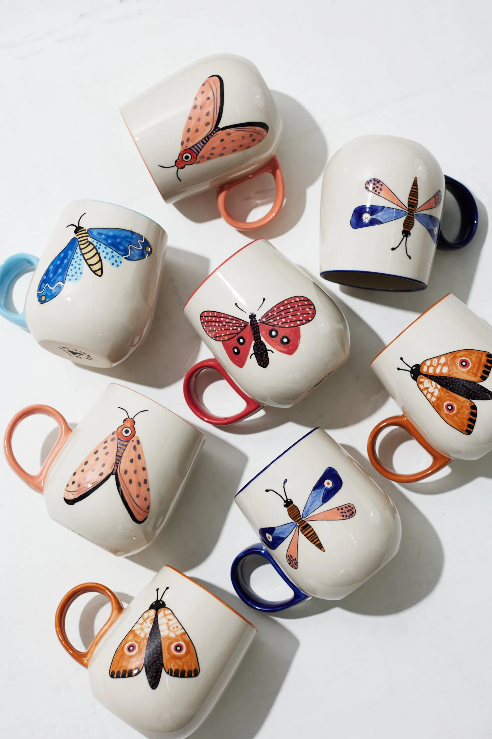 MOTH PARTY MUG ORANGE