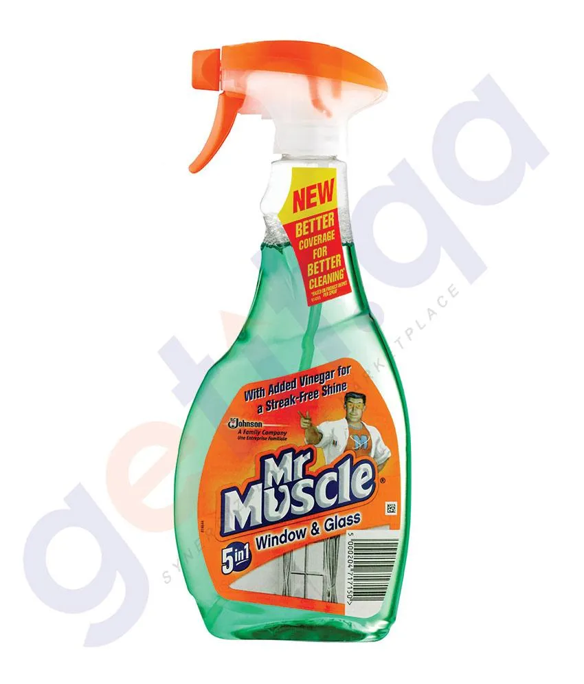 MR MUSCLE WINDOW & GLASS CLEANER 500ML