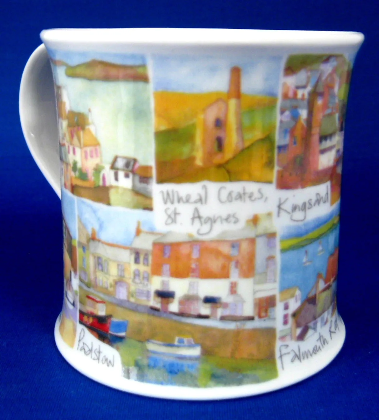 Mug Cornwall Dunoon Emma Ball Cornish Villages England Cornish Scenes