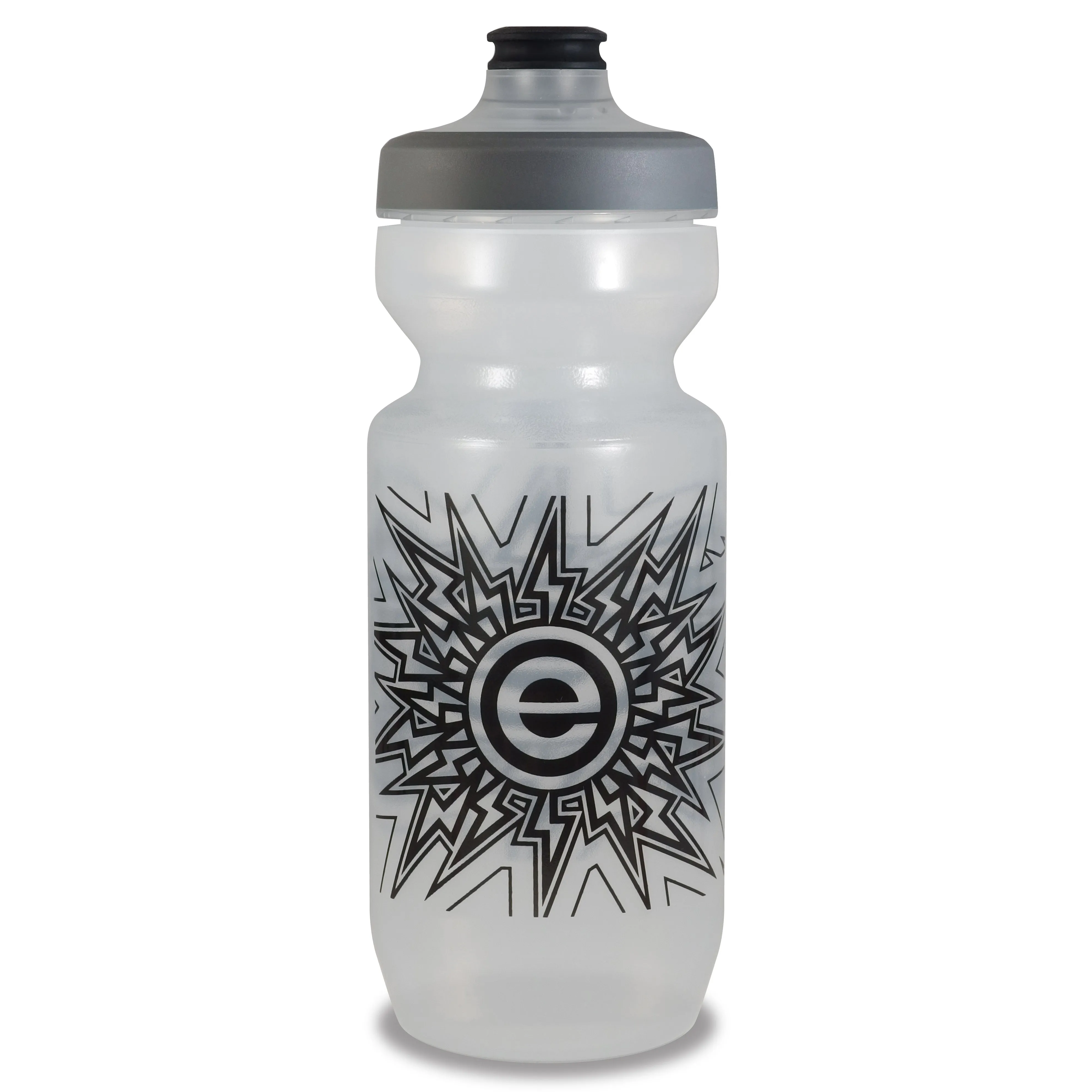 NGN Sport - Purist Water Bottle | Premium Bike Water Bottle with Watergate Cap - 22 oz | Clear (1-Pack)