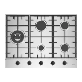 Omega OCG705WX 70cm Gas Cooktop, Stainless Steel - Special Order