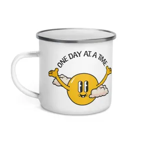 One Day at a Time Maxim Mr. Golden Sun Enamel Mug