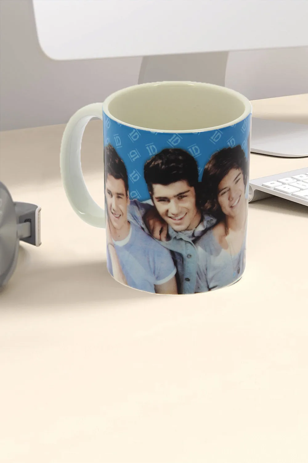 One Direction Blue Ceramic Mug with Gift Box