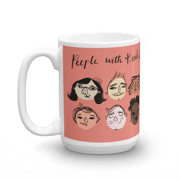 People With Kind Hearts Mug by Caitlin Alexander