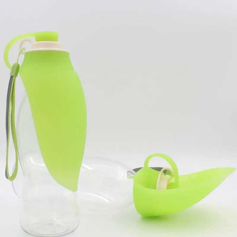 Pets go out leaf water bottle