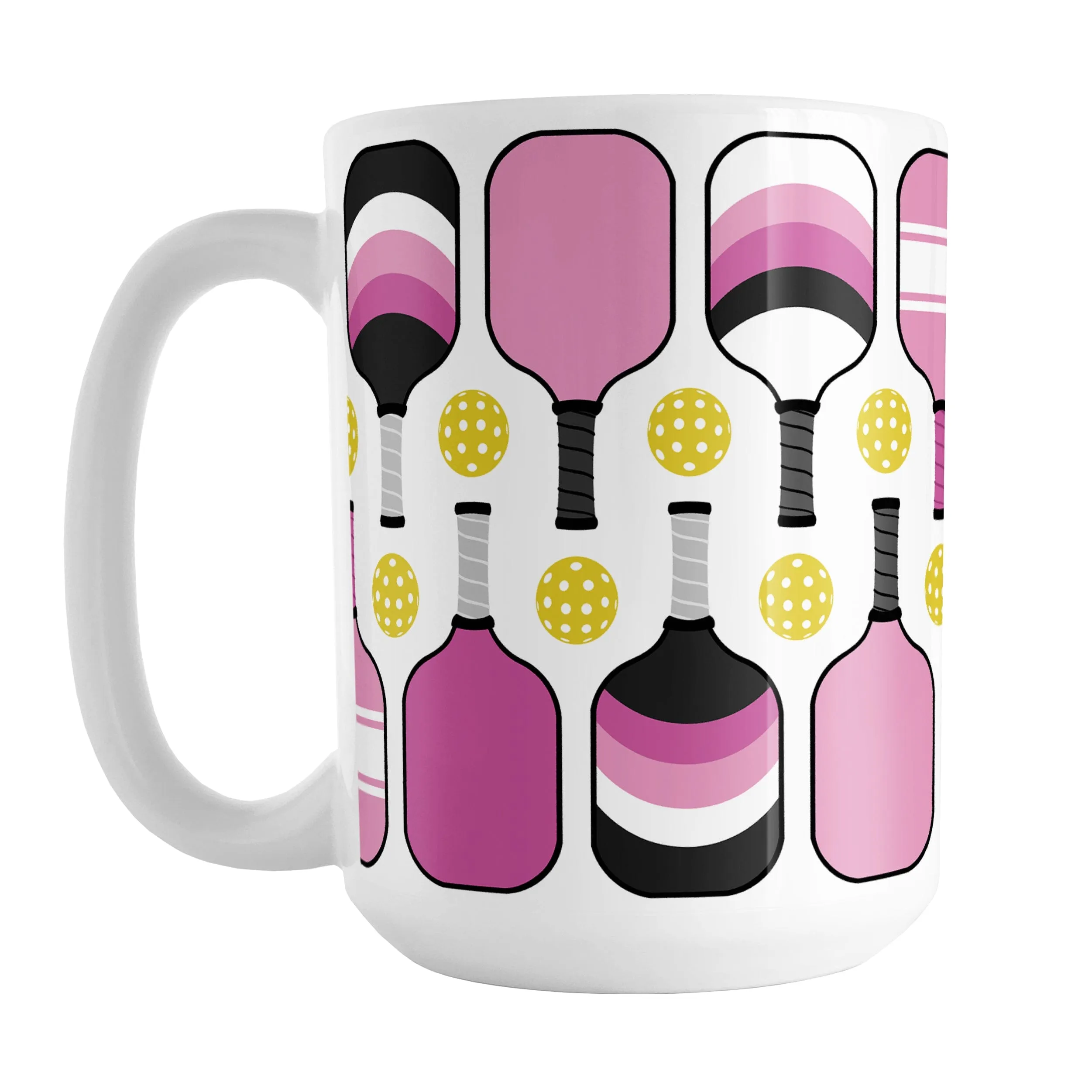 Pink Pickleball Mug