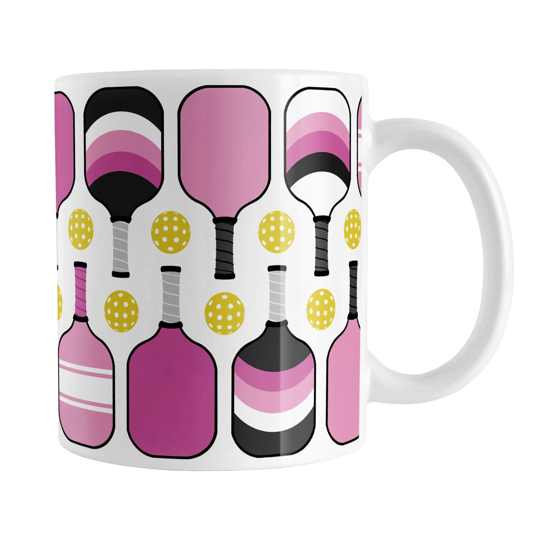 Pink Pickleball Mug