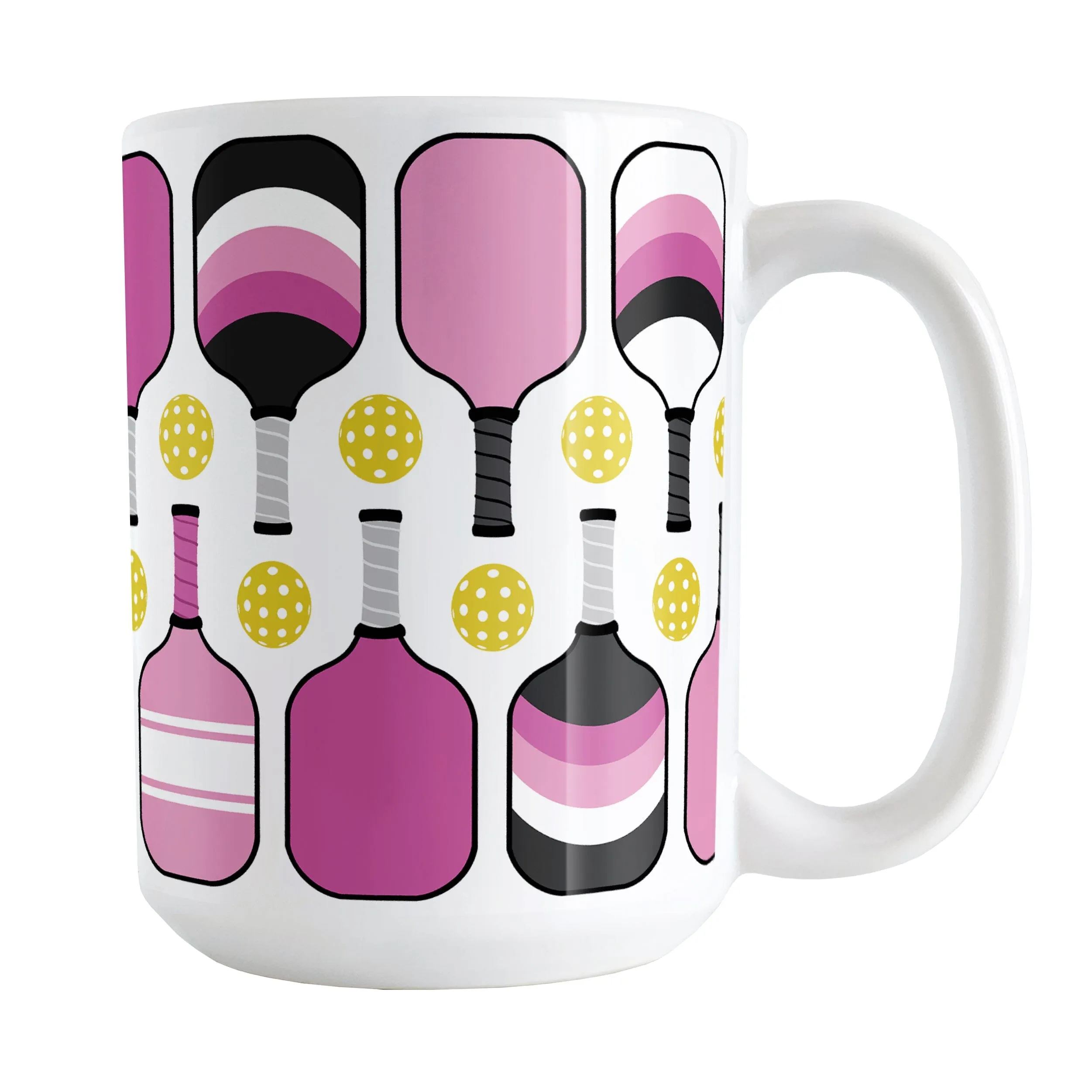 Pink Pickleball Mug