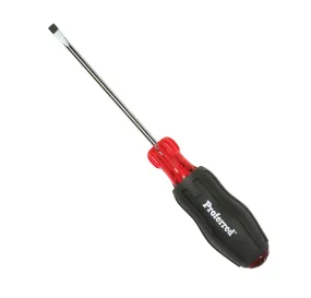 PROFERRED ACETATE CUSHION GRIP SCREWDRIVER - #1 (Phillips) x 4" Black TPV Handle