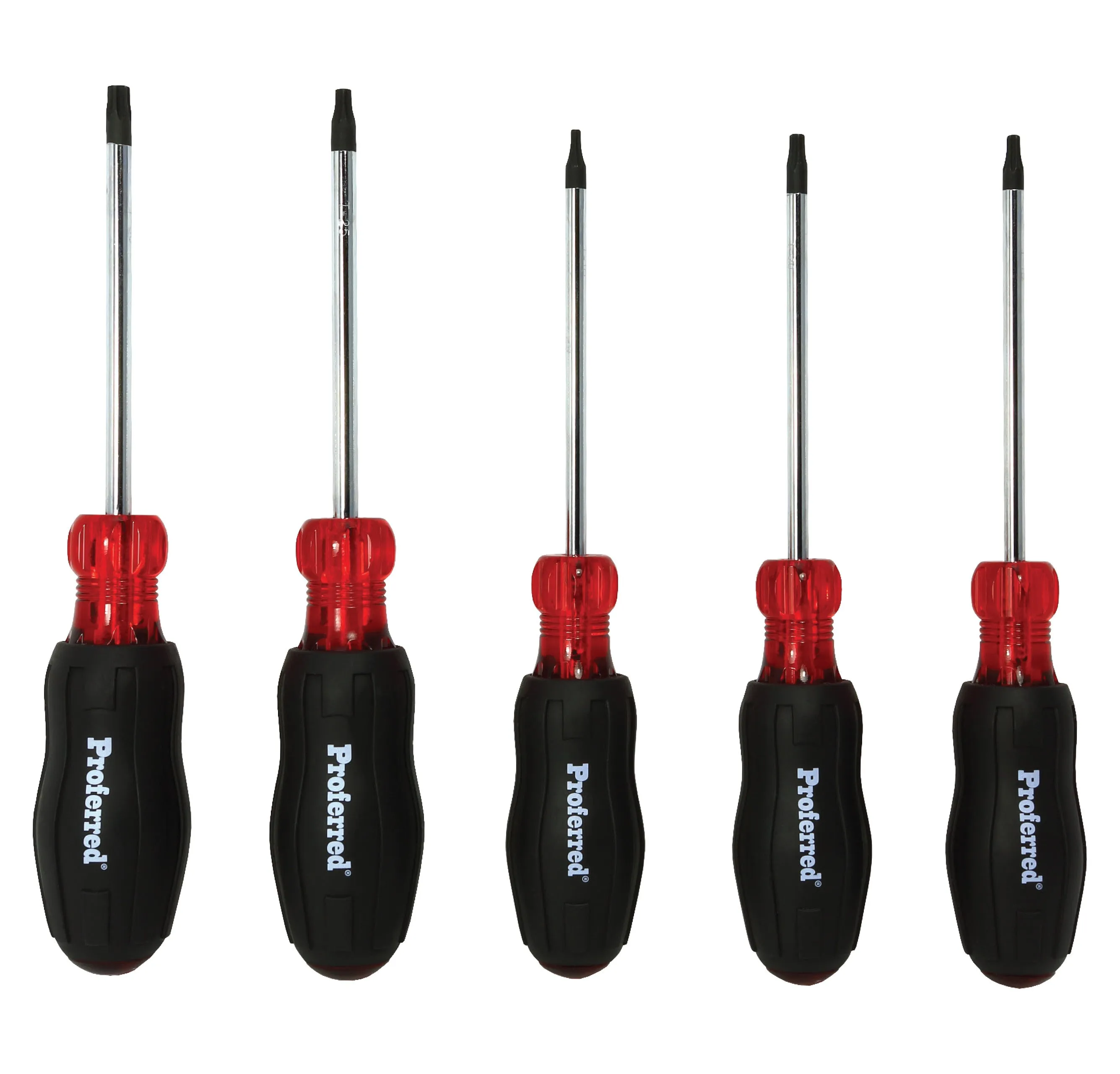 PROFERRED TORX SCREWDRIVER SET - 5 Piece