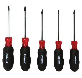 PROFERRED TORX SCREWDRIVER SET - 5 Piece