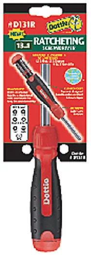 RATCHETING SCREWDRIVER 13 IN 1