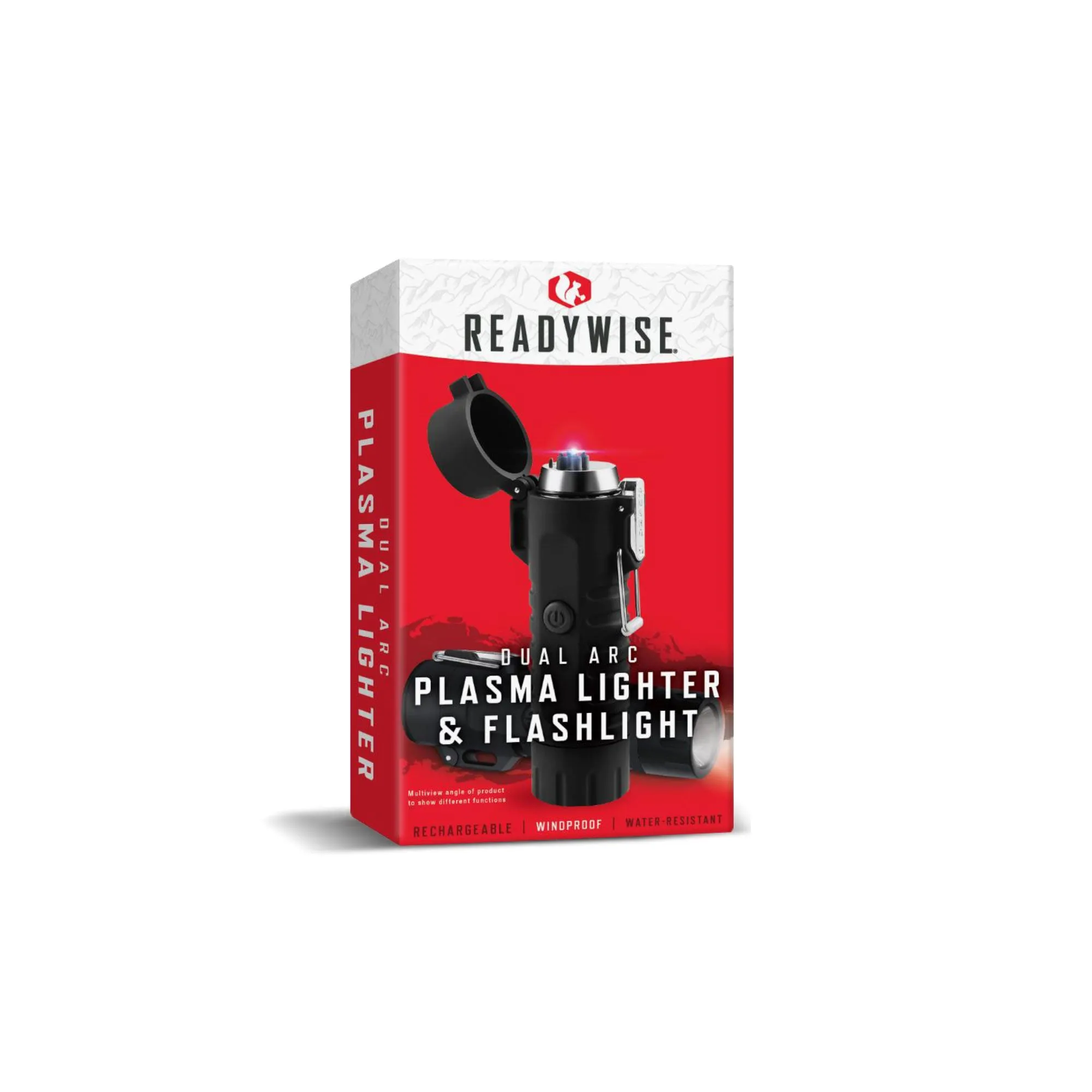 ReadyWise - Plasma Lighter with Flashlight (Rechargeable)