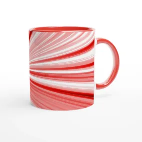 Red Flowing Mug | Red Ceramic Mug