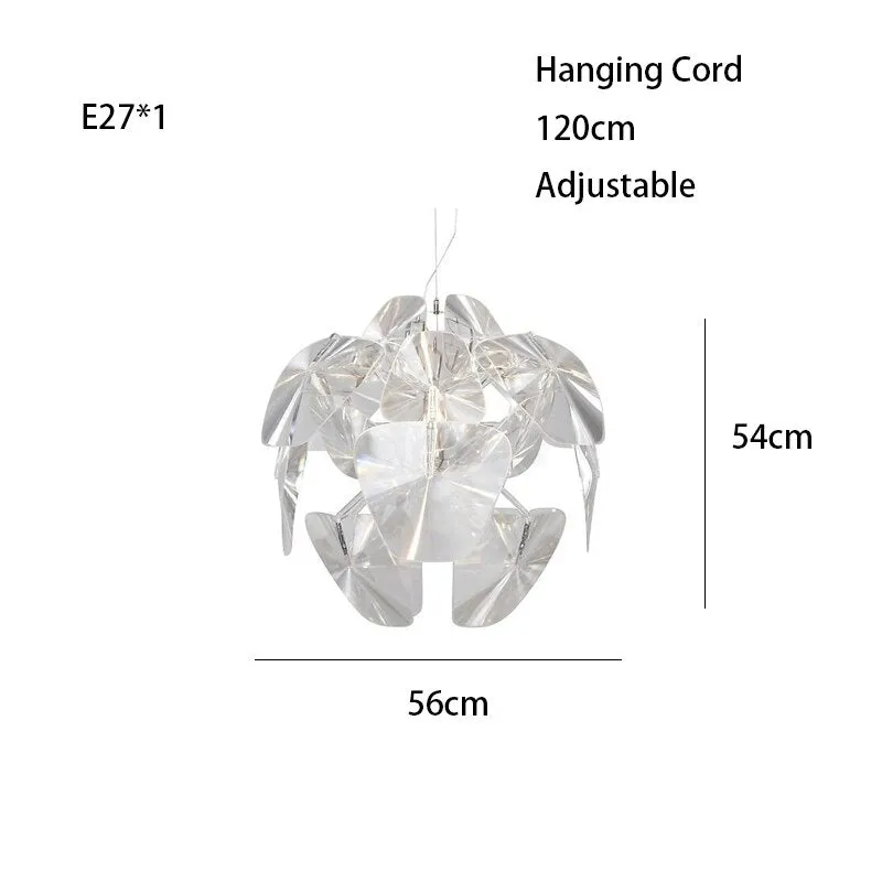 Round Ceiling Chandeliers New Trend Hanging Lamps LED Lights Fixture Lustres Modern Luxury Dining Room Lamps