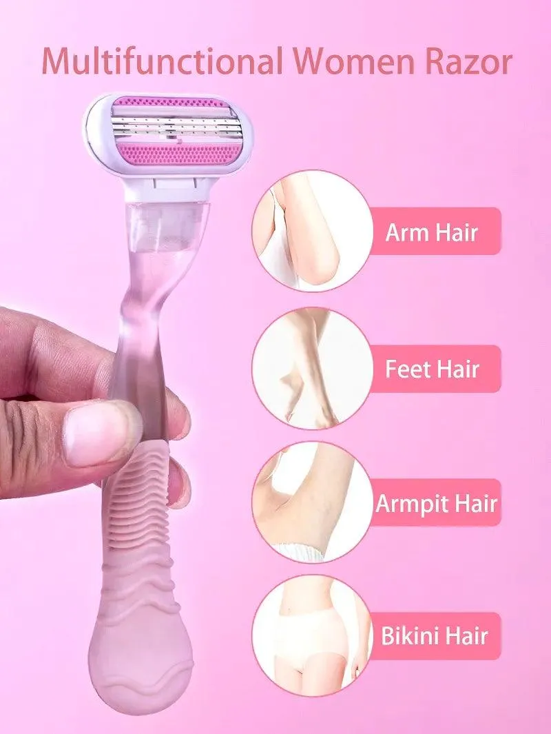 Smooth Goddess Razor Set: Precision Hair Removal for Women