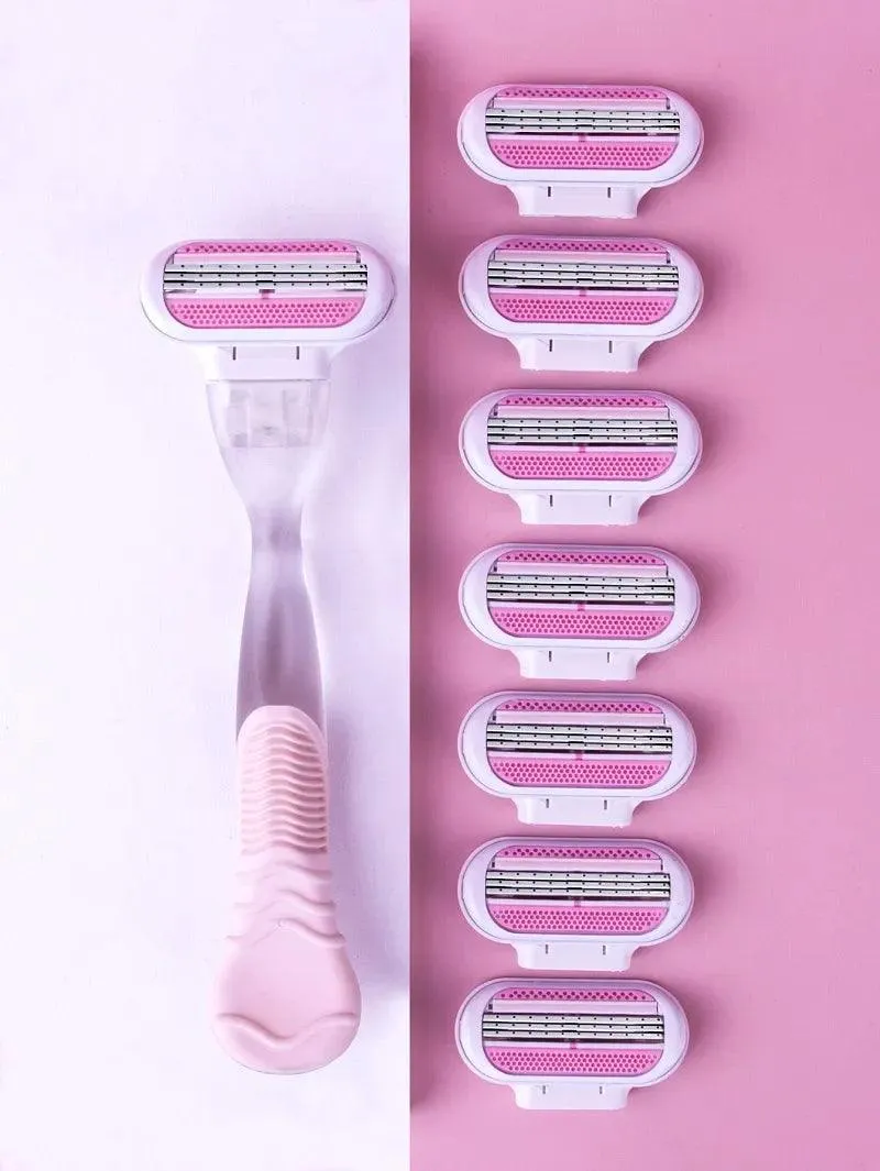 Smooth Goddess Razor Set: Precision Hair Removal for Women