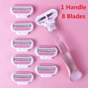 Smooth Goddess Razor Set: Precision Hair Removal for Women