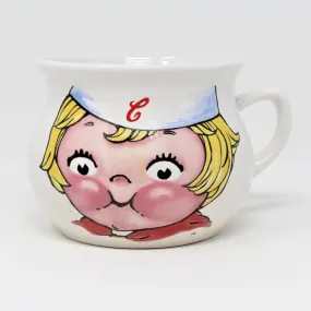 Soup Mug, Campbell's Kids, Large Face, HH Ceramic, 1998