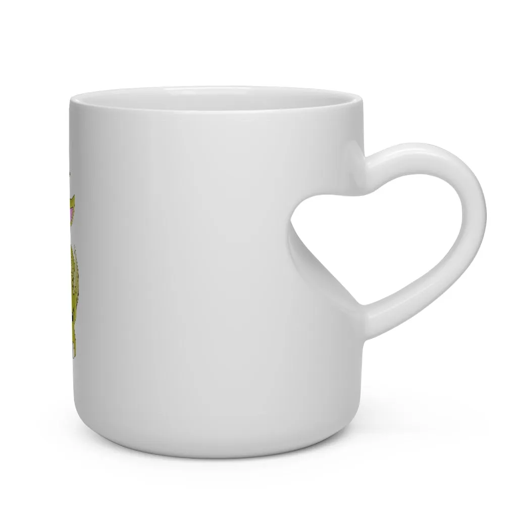 Sporecheila Heart Shape Mug