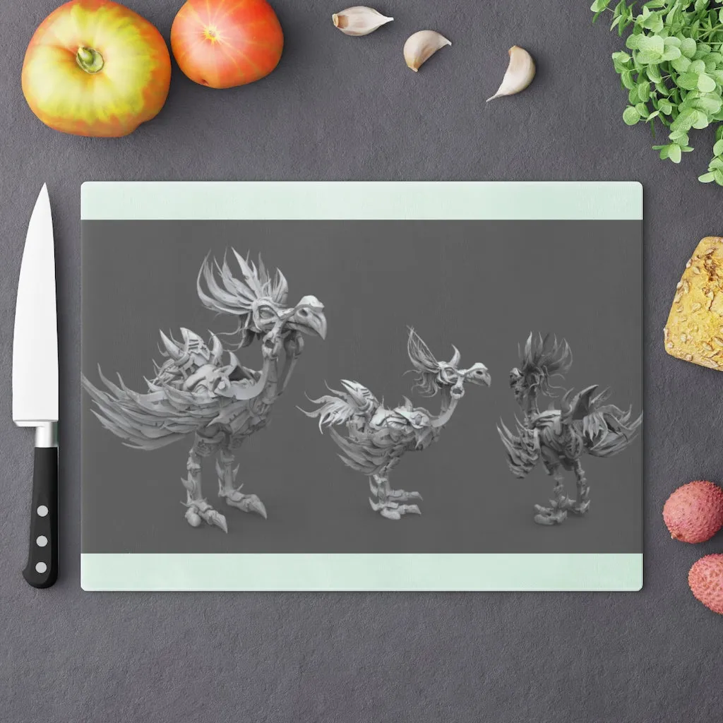 Squawkers the Ostrich Mount Cutting Board