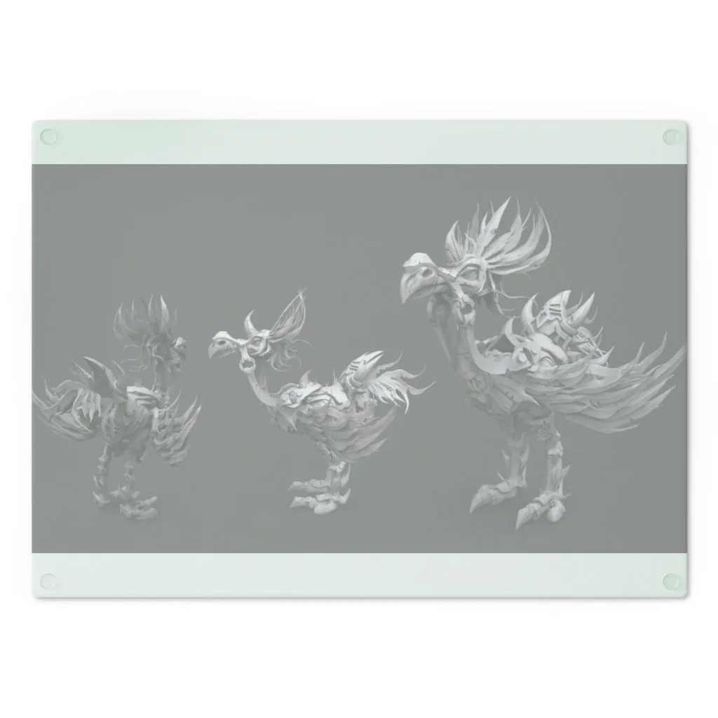 Squawkers the Ostrich Mount Cutting Board