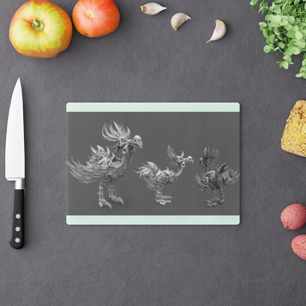 Squawkers the Ostrich Mount Cutting Board