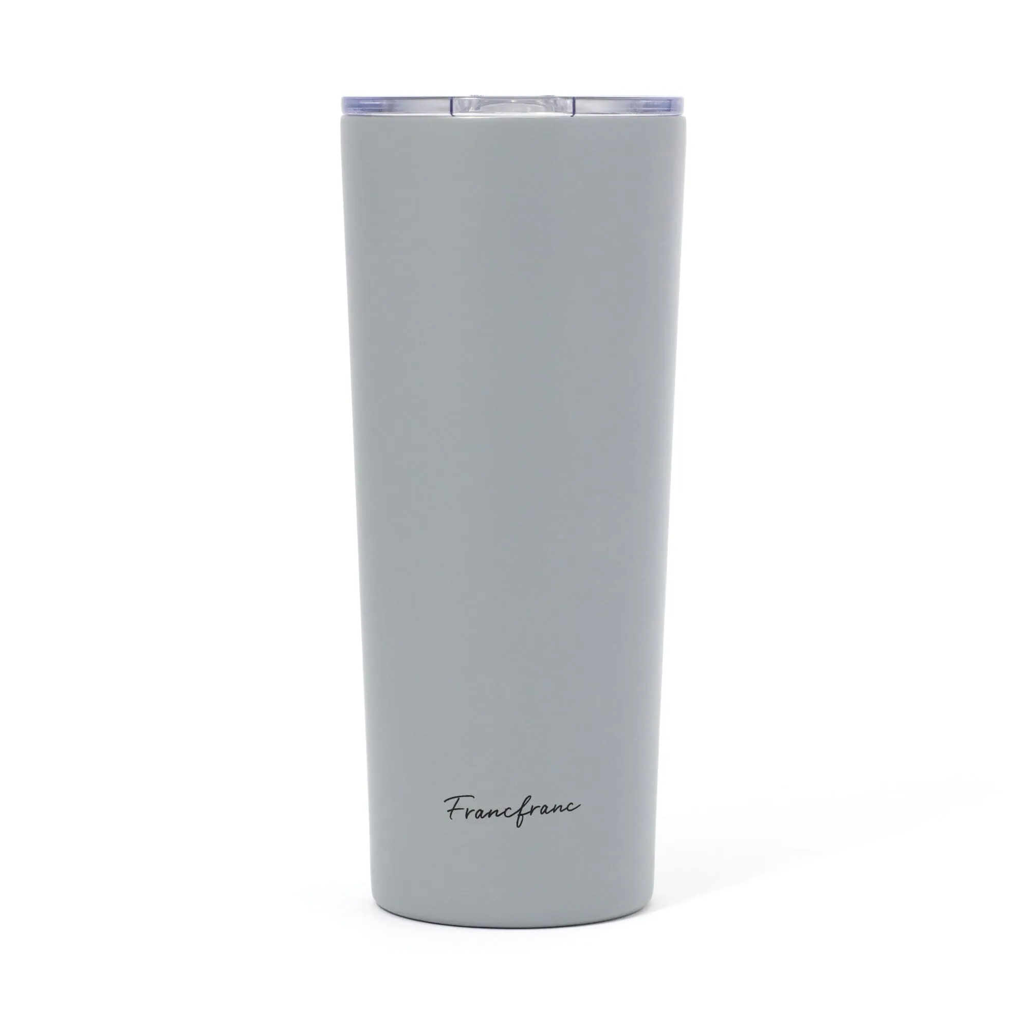 Stainless Steel Tumbler With Lid 650ml Grey